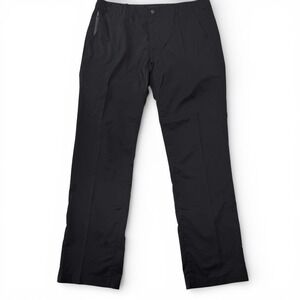 Betabrand Performance Chino Pants‎ Mens 34 x 32 Black Straight Leg Golf